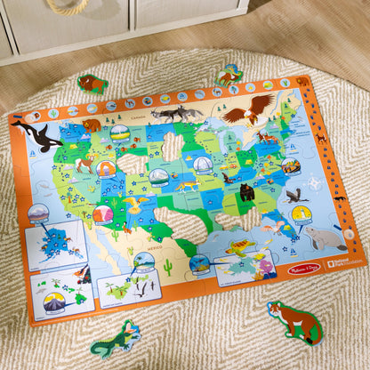 Melissa & Doug National Parks Floor Puzzle - 45 Pieces