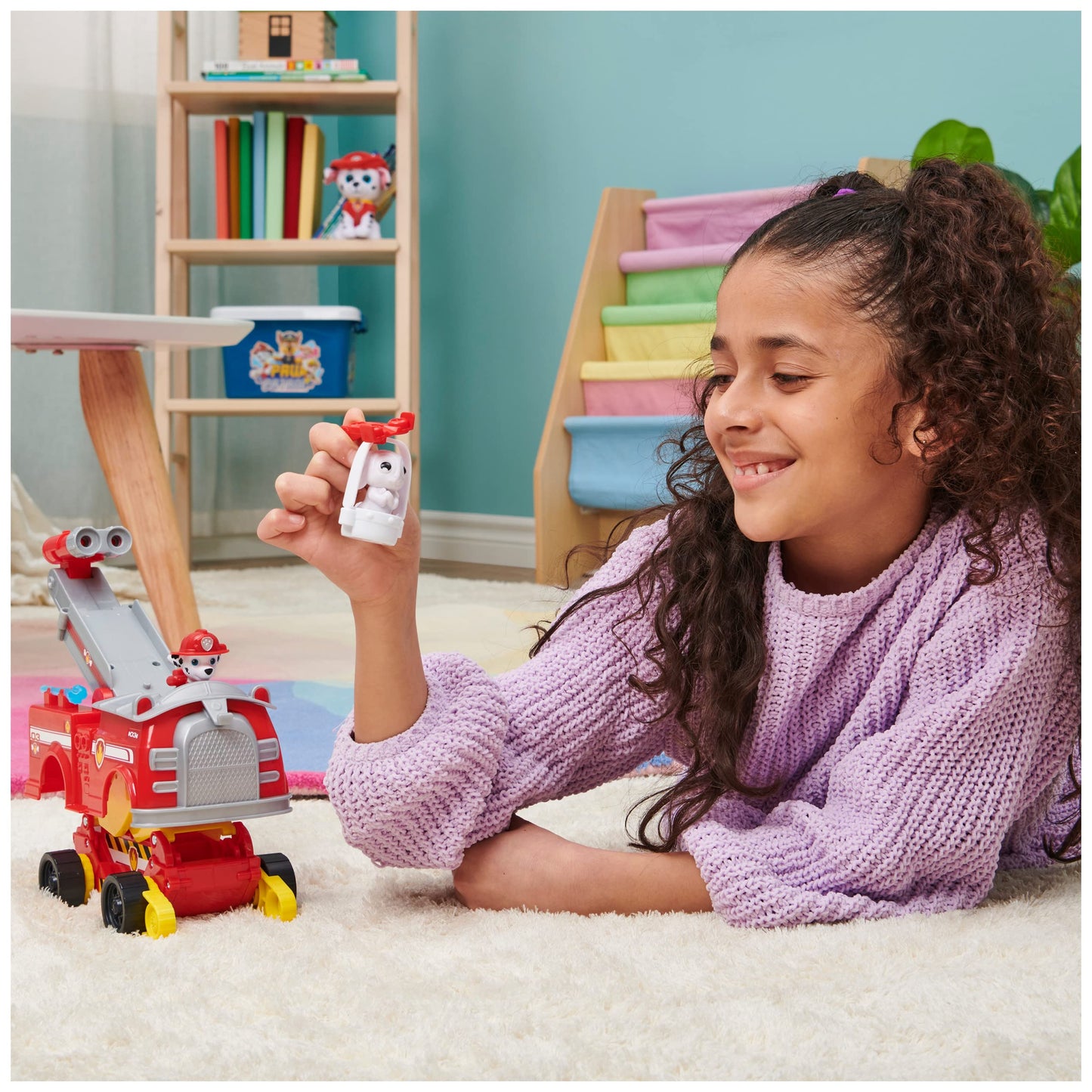 Paw Patrol Marshall Transforming Toy Car with Figures