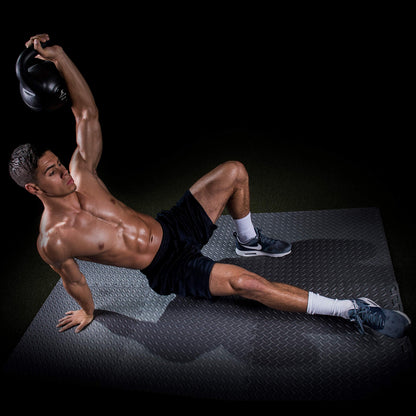 ProsourceFit Vinyl Kettlebells 10-35 lbs Set