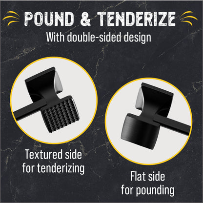 Meat Tenderizer Tool by Checkered Chef