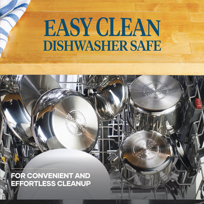 Farberware 3-Quart Stainless Steel Saucepan with Lid