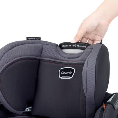 Evenflo Revolve360 Convertible Car Seat, Rowe Pink