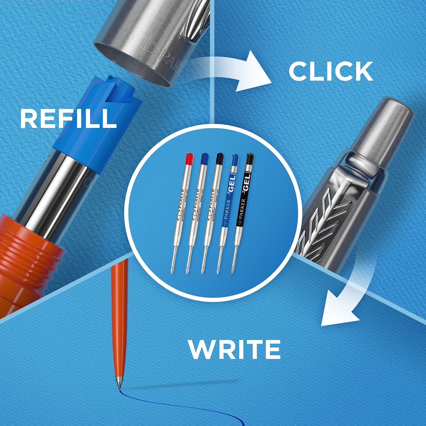 Parker Jotter Ballpoint Pen Set - 4 Count