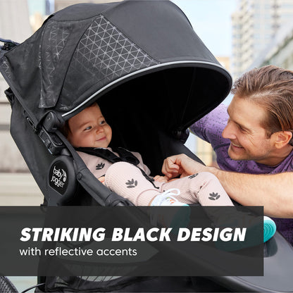 Baby Jogger® Summit™ X3 Jogging Stroller, Midnight Black