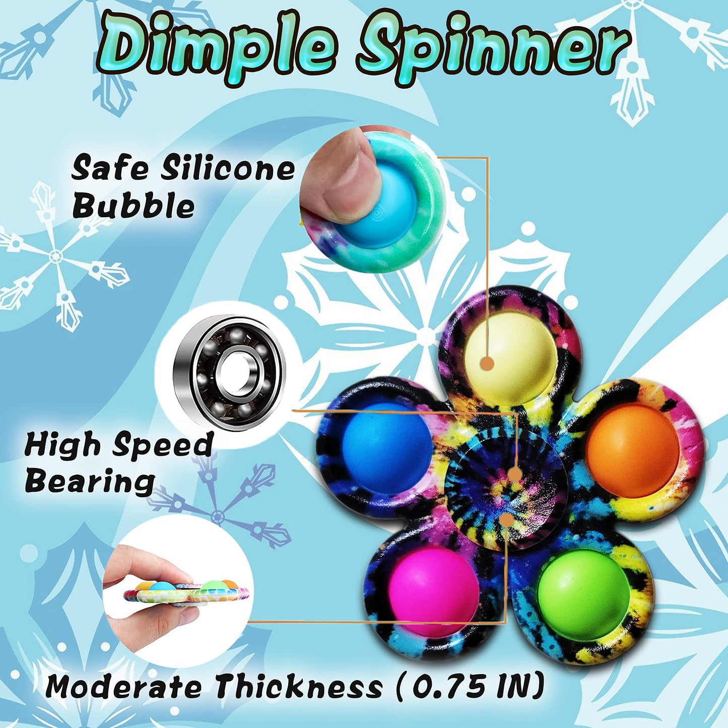 Fidget Toy Set for ADHD & Stress Relief