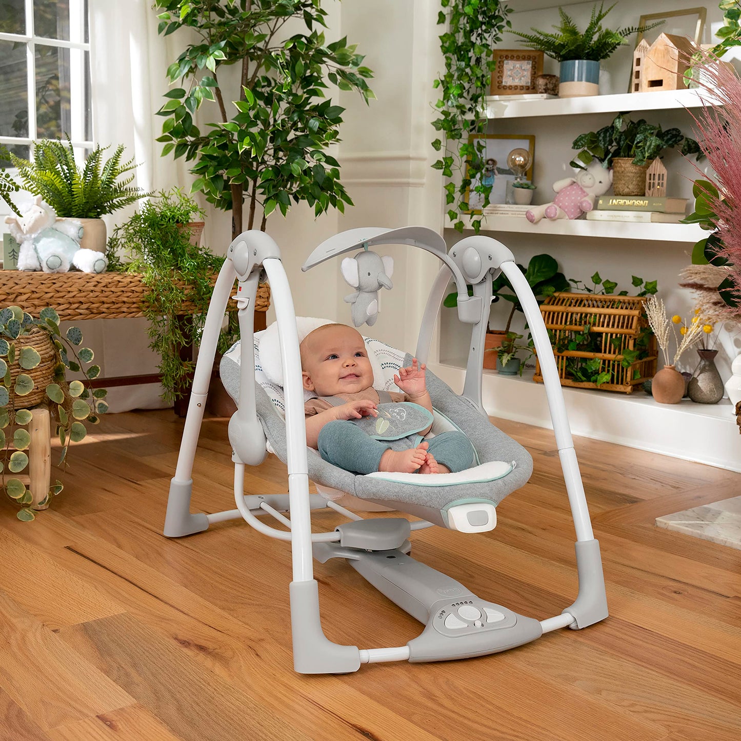 Ingenuity 2-in-1 Portable Baby Swing & Seat