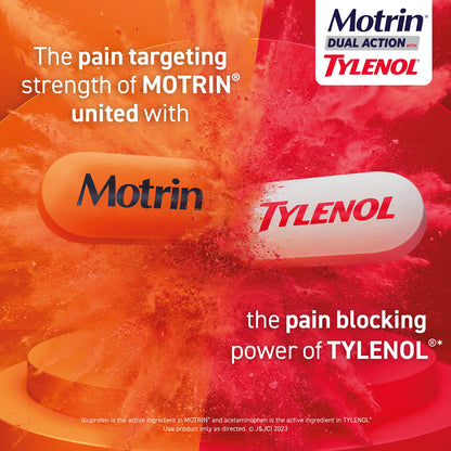 Motrin Pain Reliever with Ibuprofen & Acetaminophen