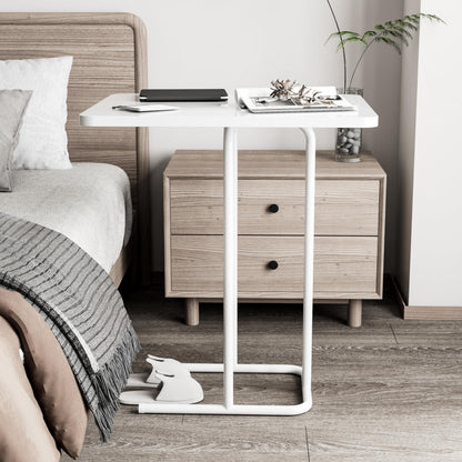 C-Shaped Side Table for Living Room & Bedroom