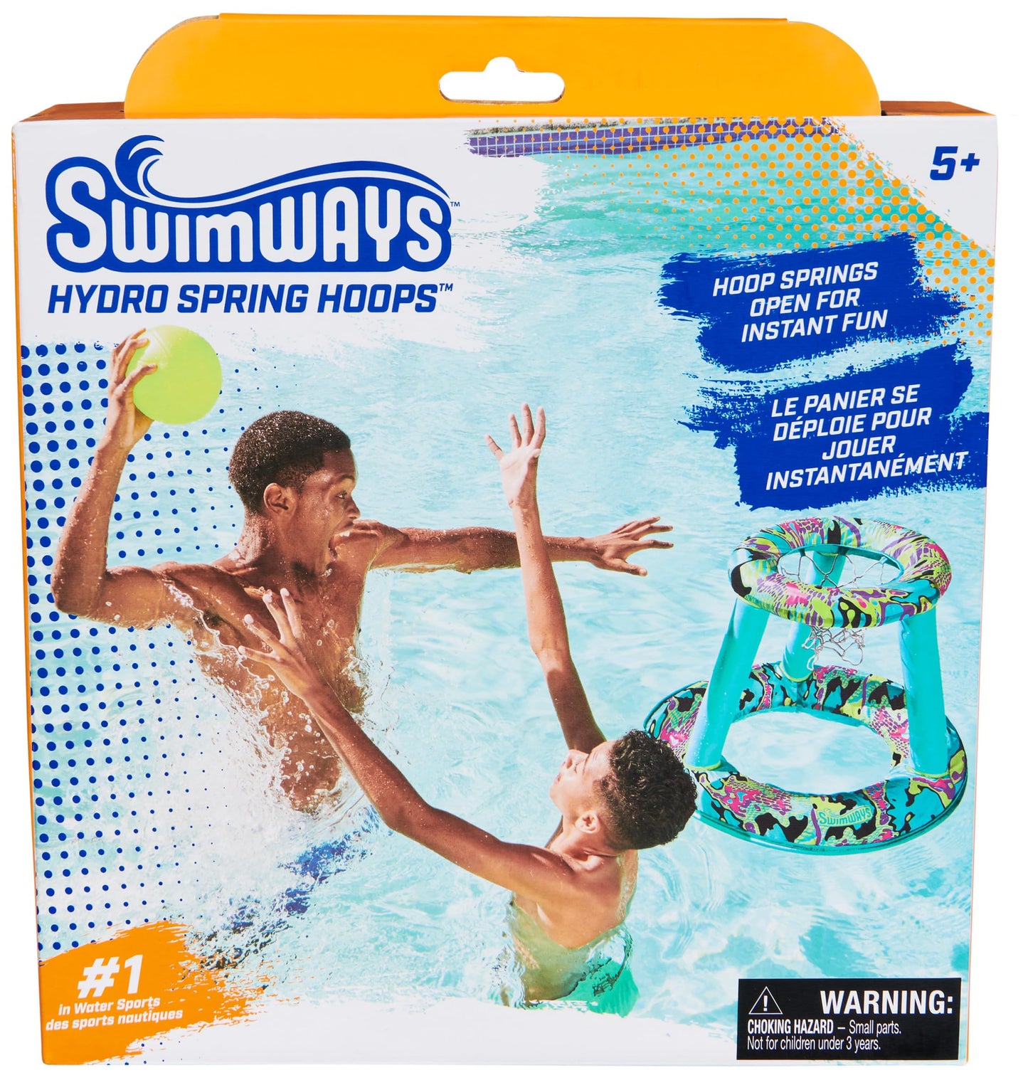 SwimWays Inflatable Basketball Pool Game Set