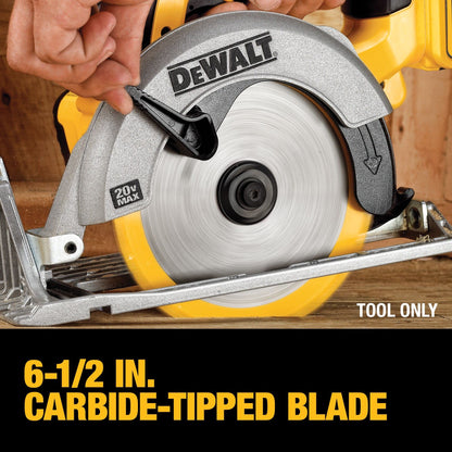 DEWALT 20V MAX Circular Saw with 6-1/2-Inch Blade