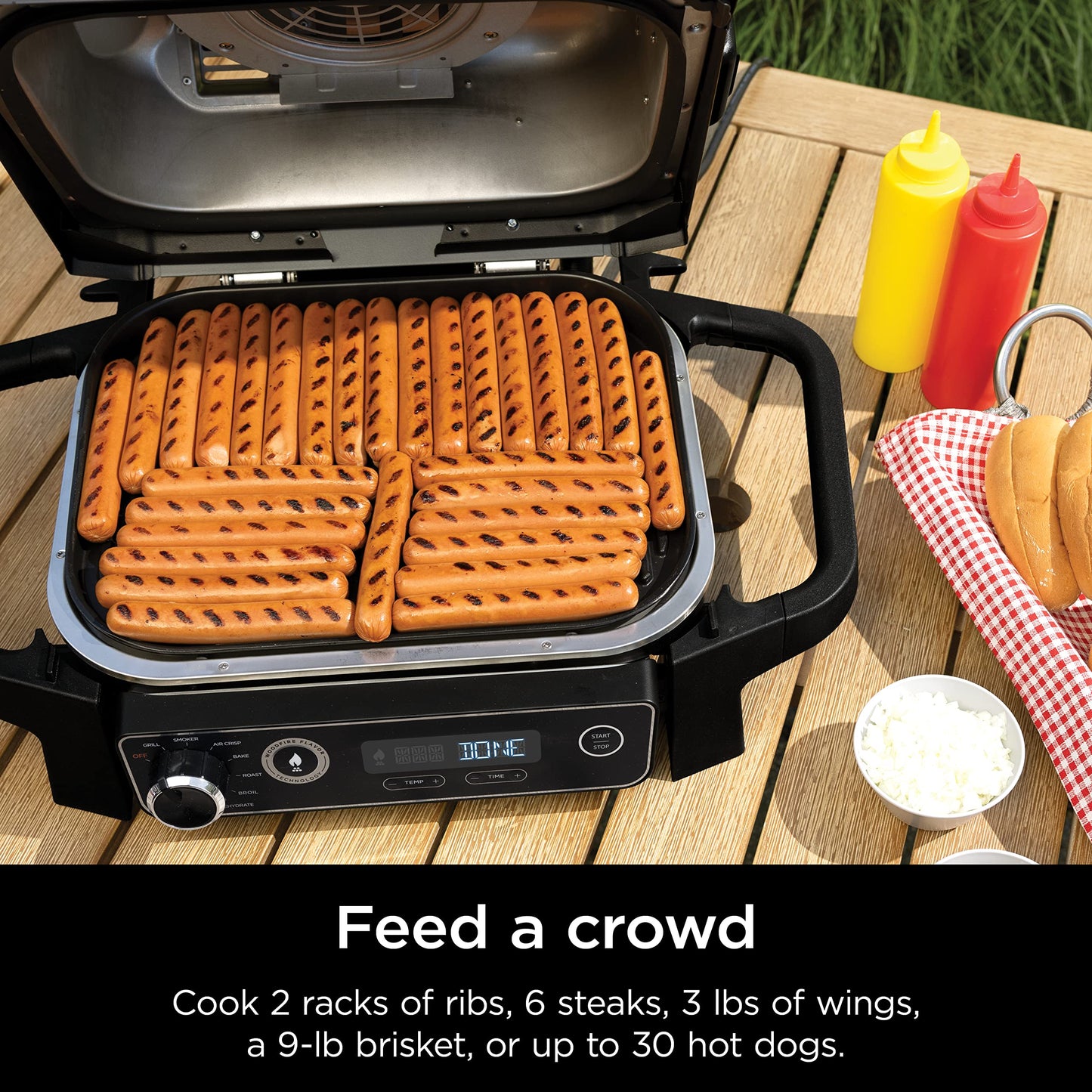 Ninja 7-in-1 Woodfire Grill & BBQ Cooker