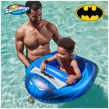 SwimWays Batman Inflatable Batmobile Pool Float