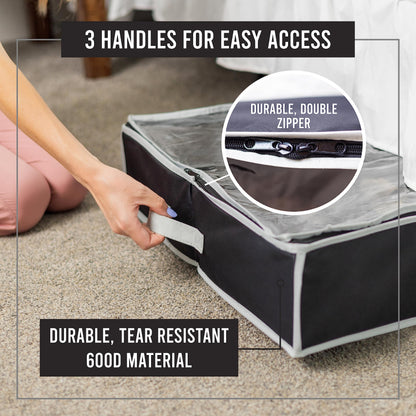 Under Bed Shoe Storage Organizer by HOLDN' STORAGE
