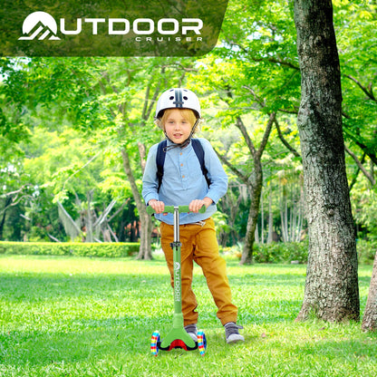 Outdoor Cruiser Kids 3-Wheel Scooter with Lights