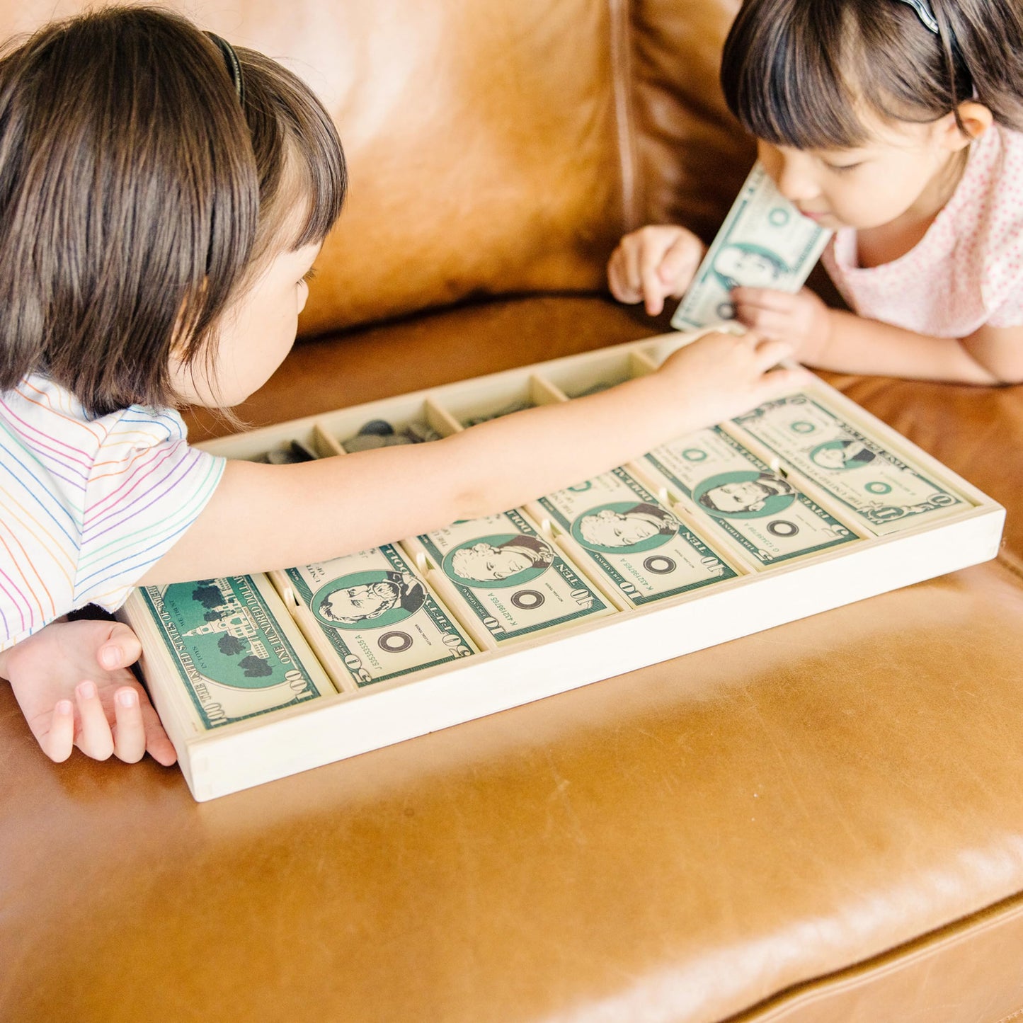 Melissa & Doug Play Money Set with Cash Drawer