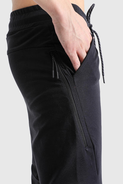 Airlife Mens Joggers with three pockets, Comfortable and Stylish sweatpants for men, one side zipper pocket, Turkish-made, Slim Fit Athletic Pants for Everyday Wear, Running, Exercise, and Workout.
