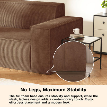 3-Seater Memory Foam Sofa for Living Room