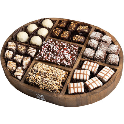 Assorted Chocolate Gift Tray by Oh! Nuts