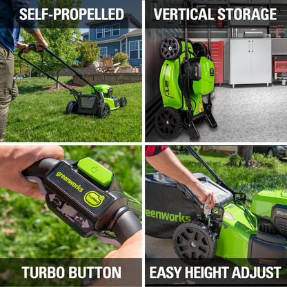 Greenworks 48V Self-Propelled Cordless Lawn Mower