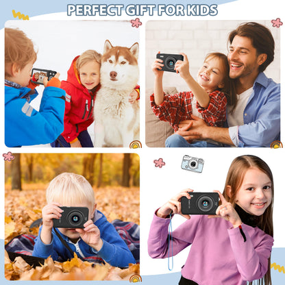 Kids Digital Camera with MP3 Player and 32GB SD