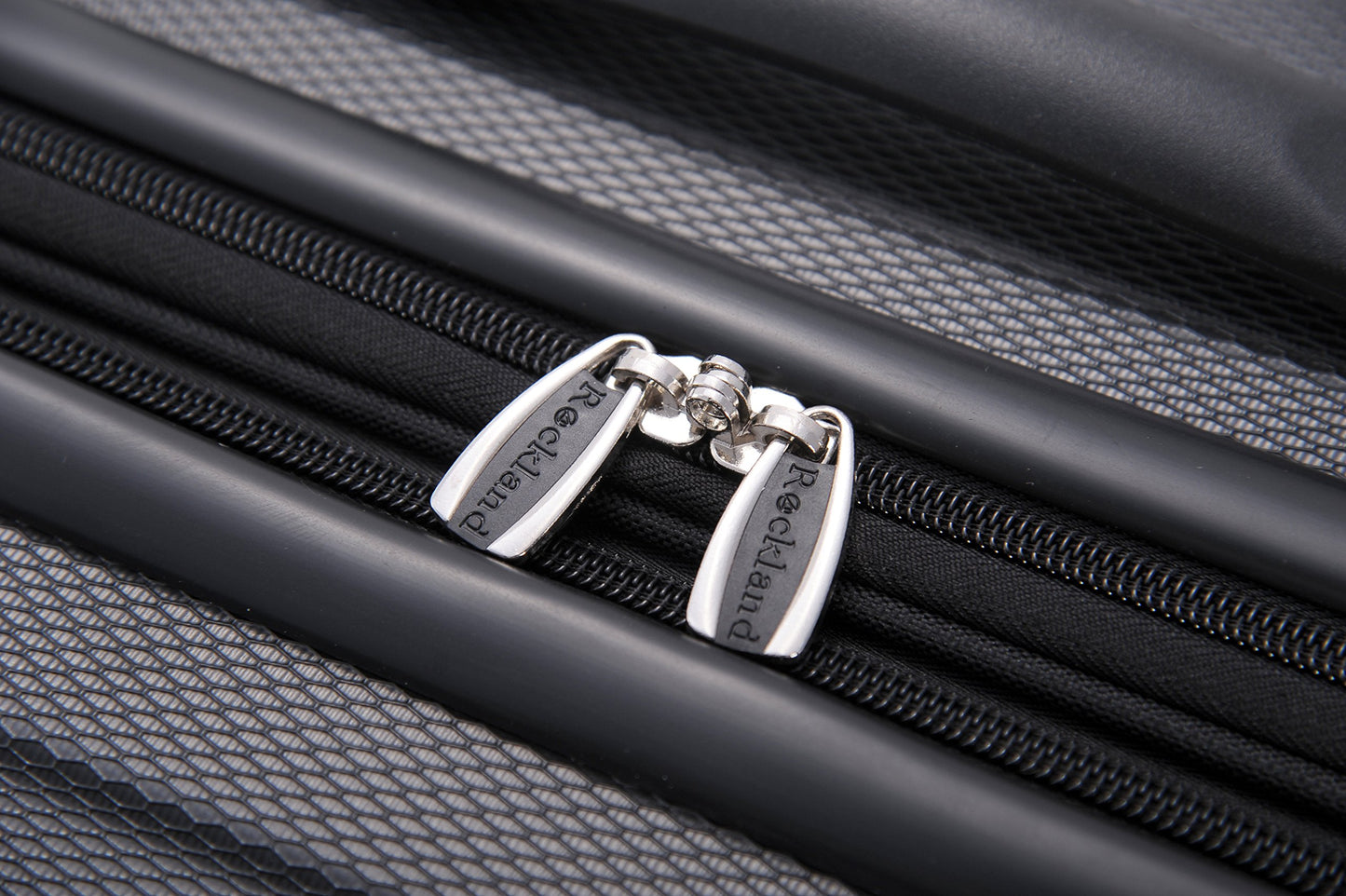 Rockland Hardside Expandable Luggage Set, Black