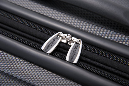Rockland Hardside Expandable Luggage Set, Black