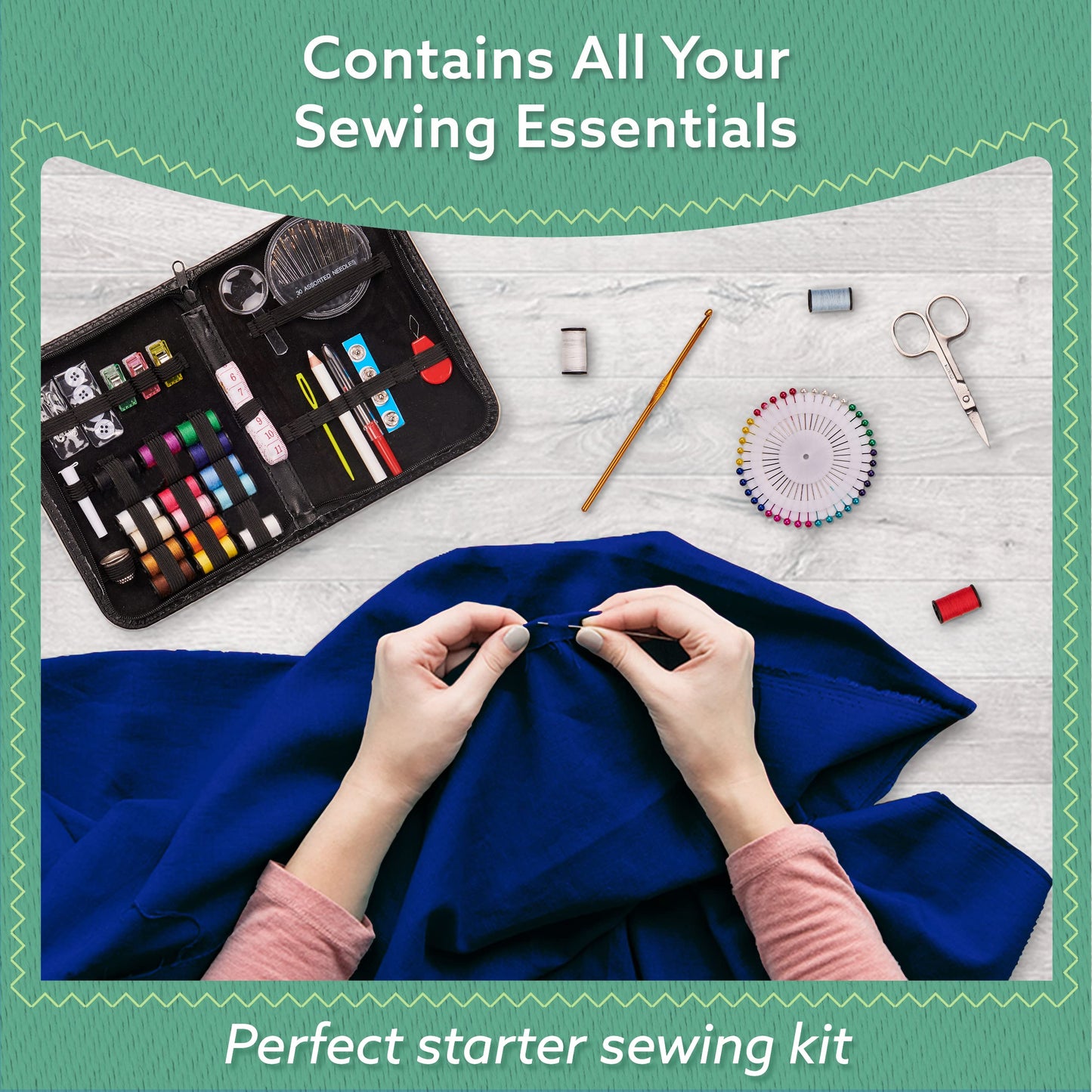 142 PCS ARTIKA Sewing Kit for Beginners & Travel