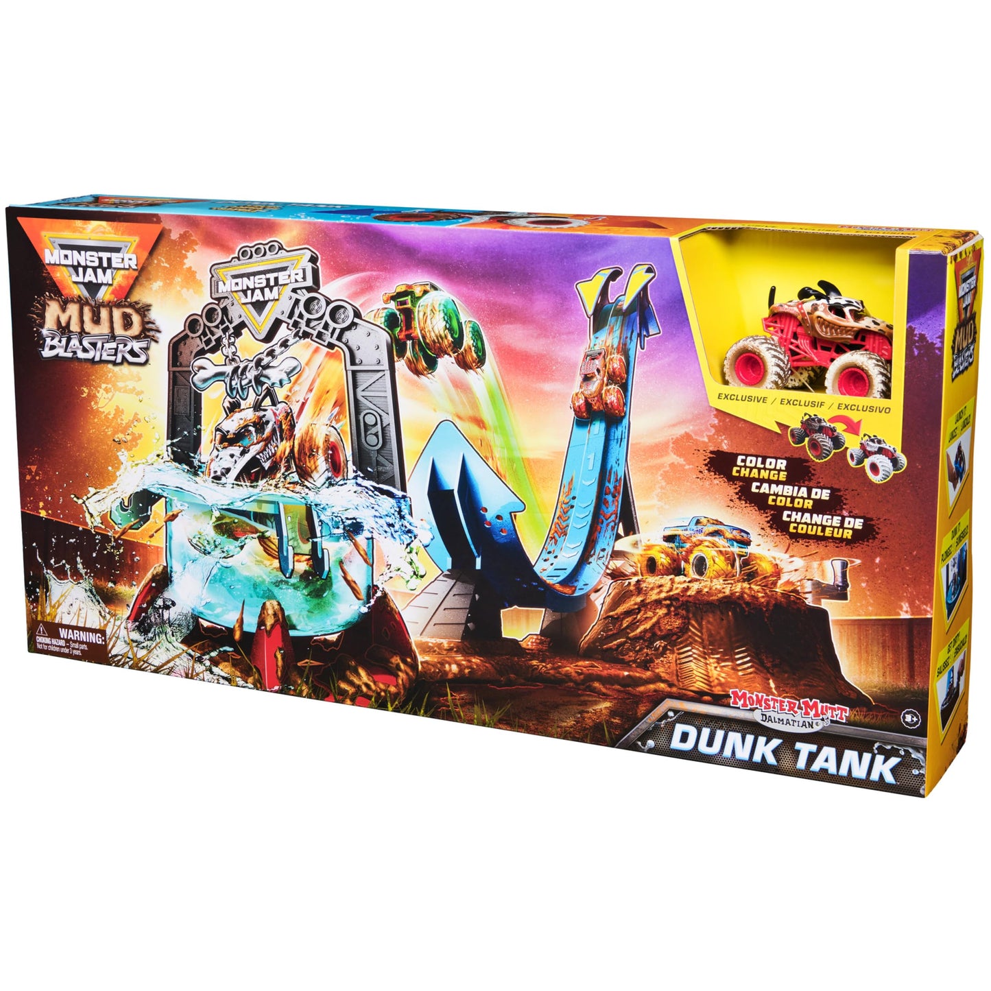 Monster Jam Dunk Tank Playset for Kids
