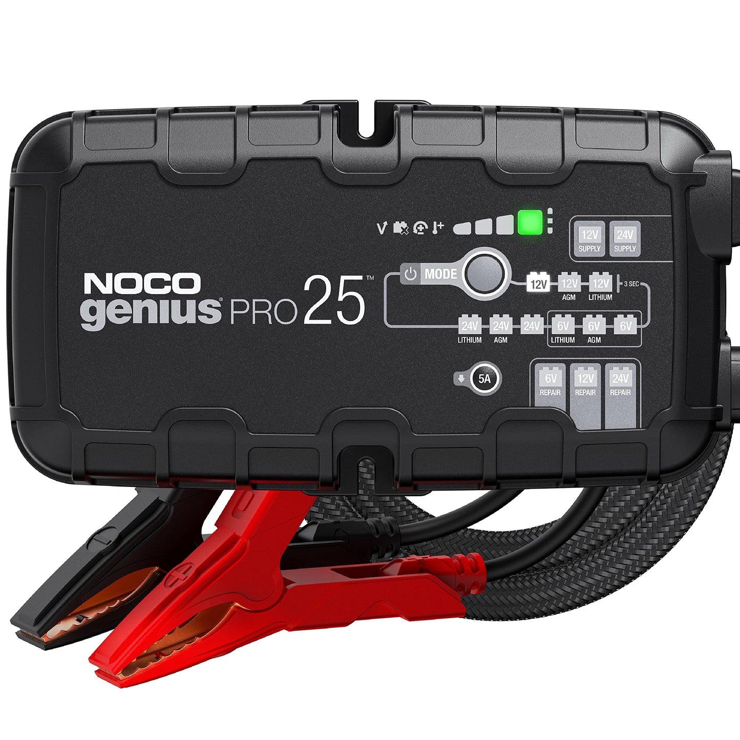 NOCO 25A Smart Car Battery Charger & Maintainer