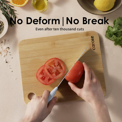 3pcs Bamboo Cutting Boards by CAROTE