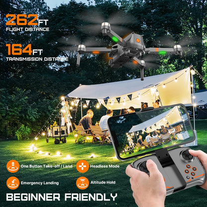Q12 4K Camera Drone with Voice Control