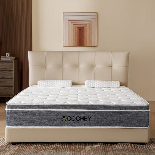 Acochey 8 Inch Hybrid Gel Memory Foam Mattress