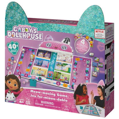 Gabby’s Dollhouse Meow-Mazing Board Game for Kids