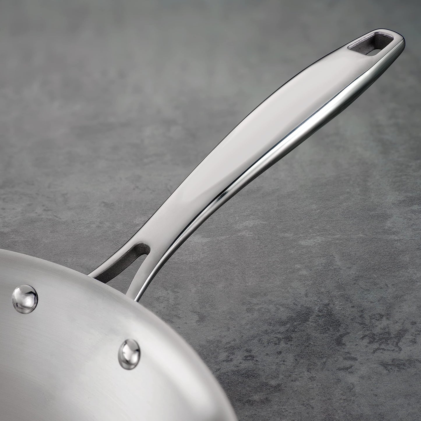 Tramontina Tri-Ply Stainless Steel Frying Pan 10-Inch