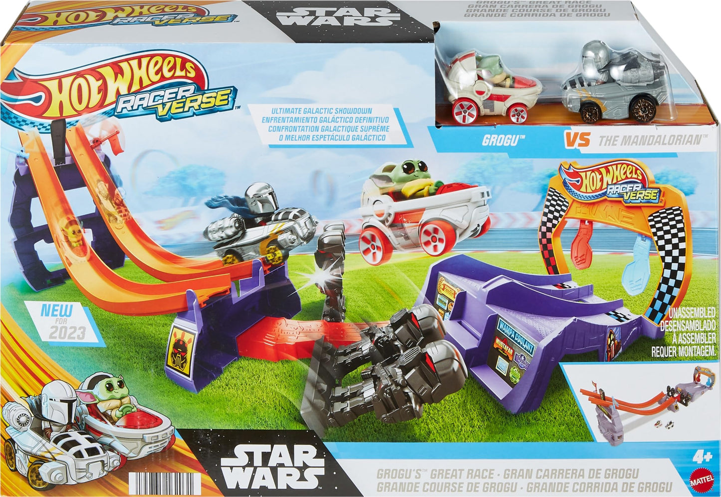Hot Wheels Star Wars RacerVerse Track Set with Racers