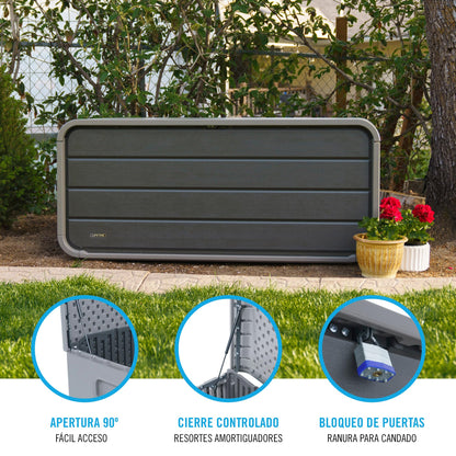 Lifetime 136 Gallon Modern Deck Storage Box