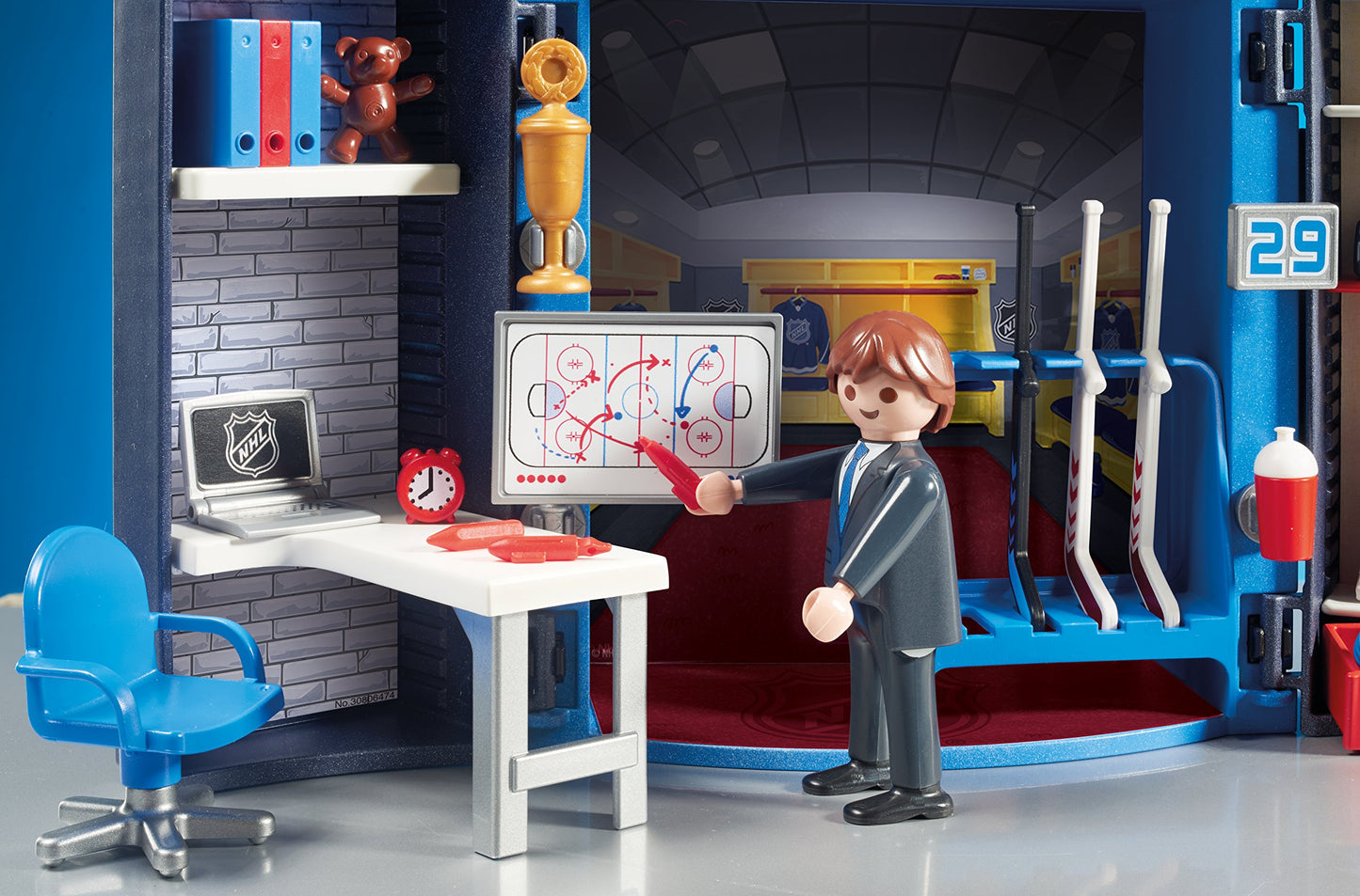 Playmobil NHL Locker Room Playset for Kids