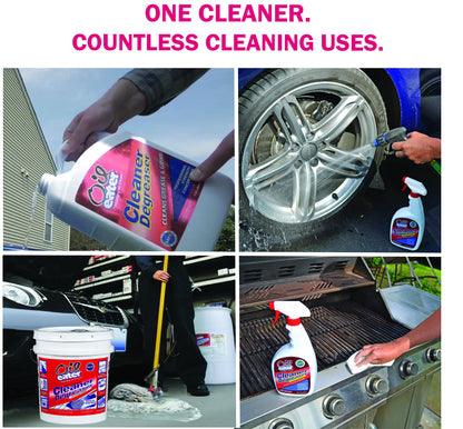 Oil Eater Original 32 oz Cleaner/Degreaser - Dissolve Grease Oil and Heavy-Duty Stains (Pack of 2)
