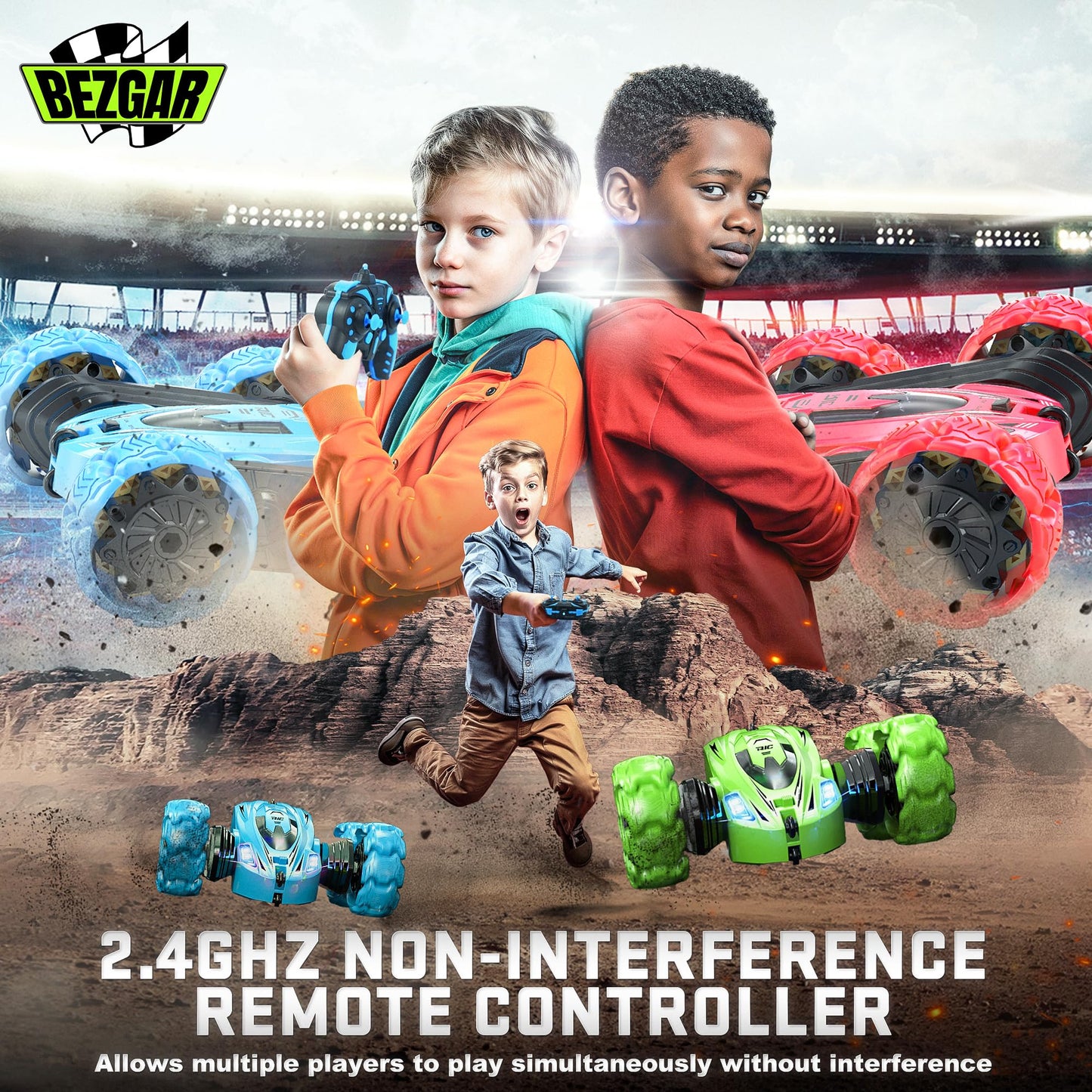Remote Control Gesture Sensing RC Car 4WD