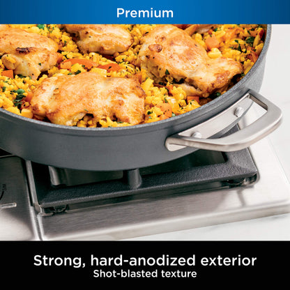 Ninja 5-Quart Nonstick Sauté Pan with Lid