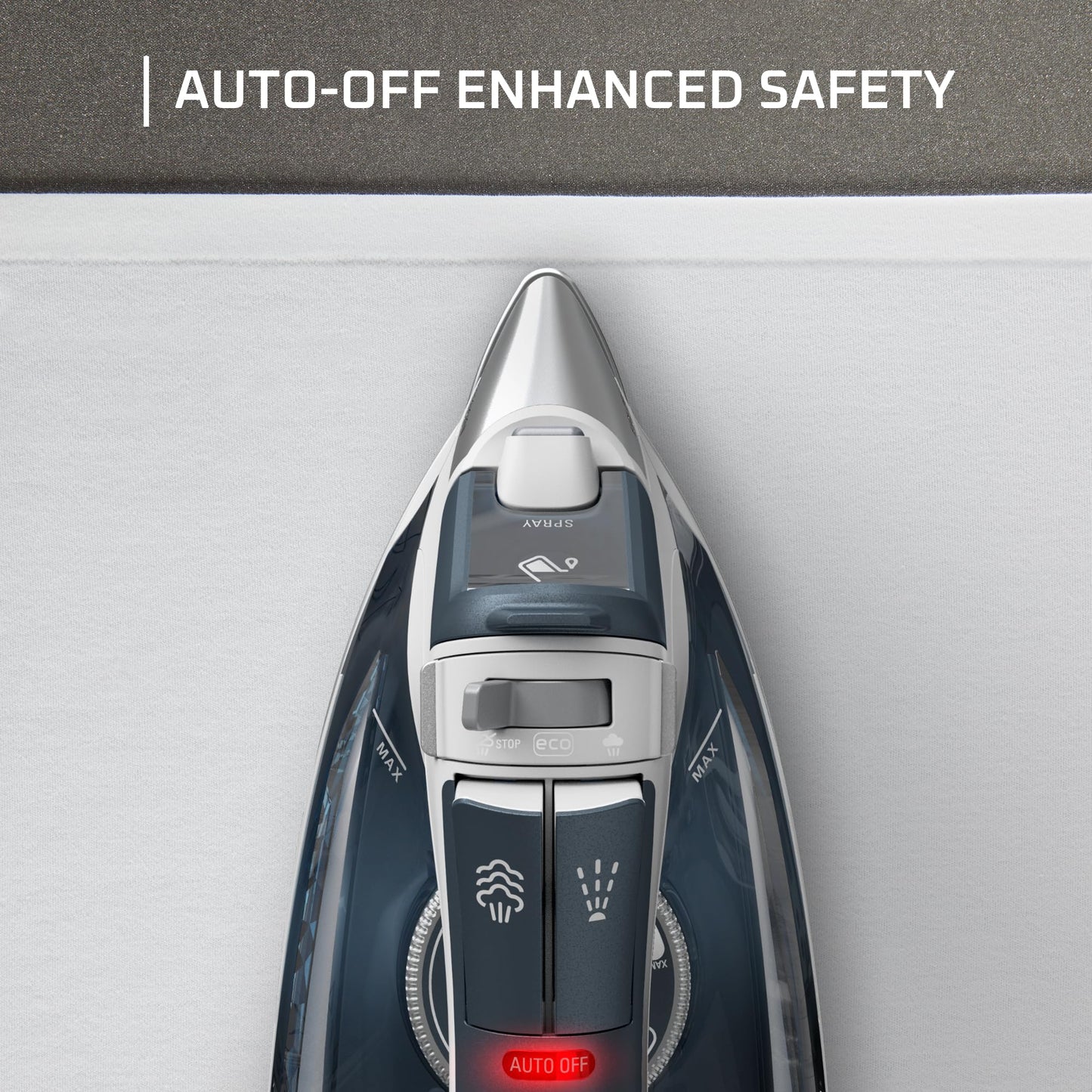 Rowenta Powerful Steam Iron with Stainless Steel Soleplate