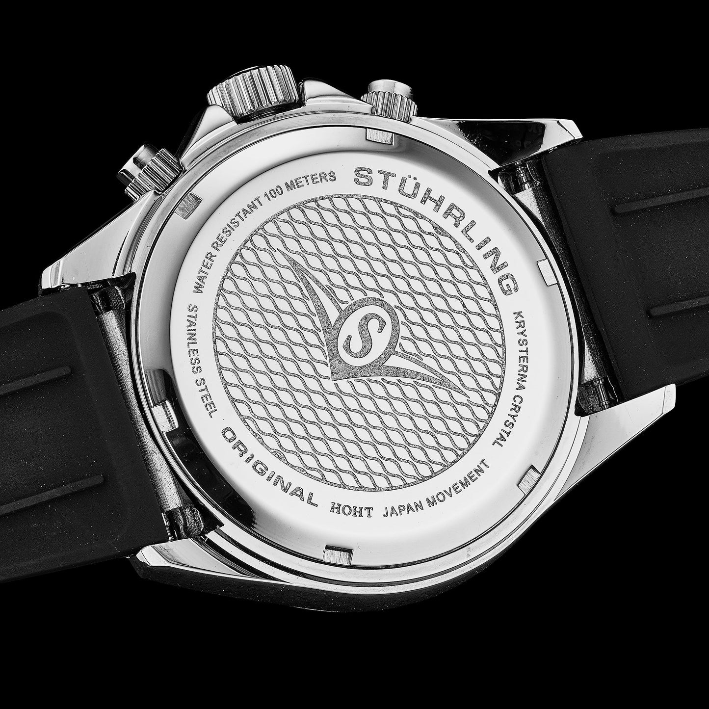 Stuhrling Aquamaster Quartz Chronograph Watch 42mm