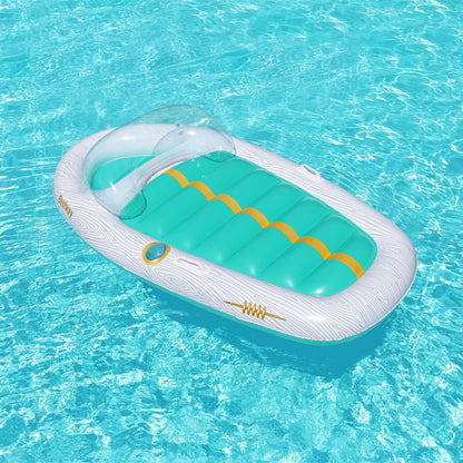 Bestway 7'1" Vacation Yacht Lounge Pool Float