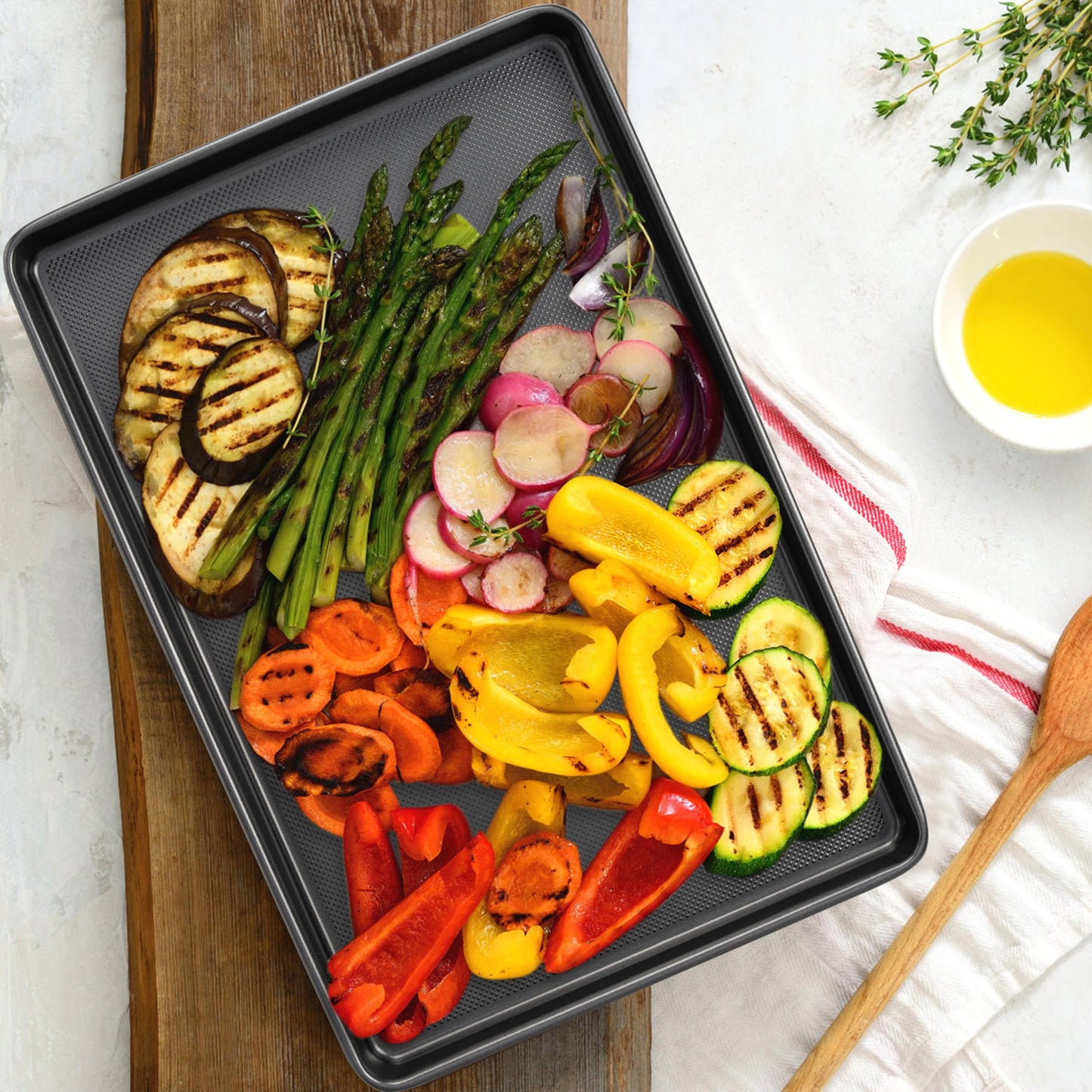 3-Piece Nonstick Baking Sheet Pan Set