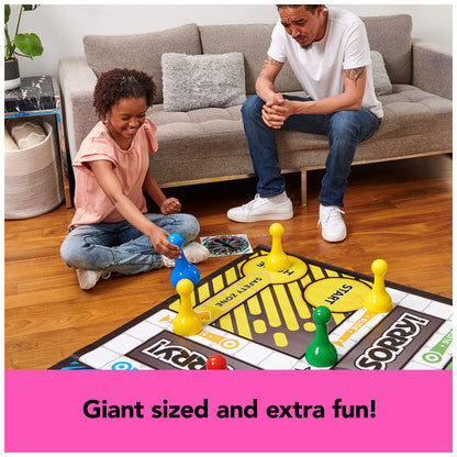 Giant Sorry Classic Family Board Game Indoor Outdoor Retro Party Activity Summer Toy with Oversized Gameboard, for Adults and Kids Ages 6 and up