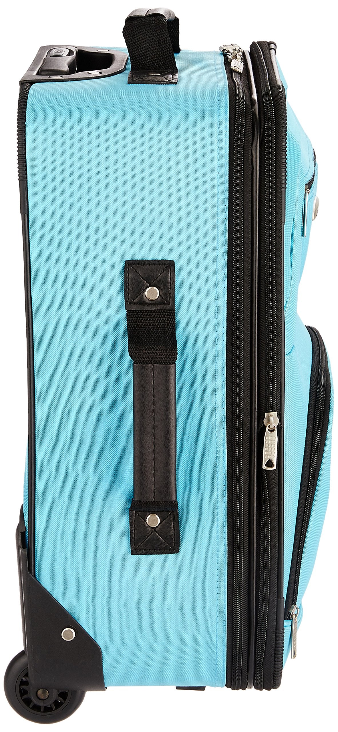 Rockland 2-Piece Expandable Luggage Set, Turquoise