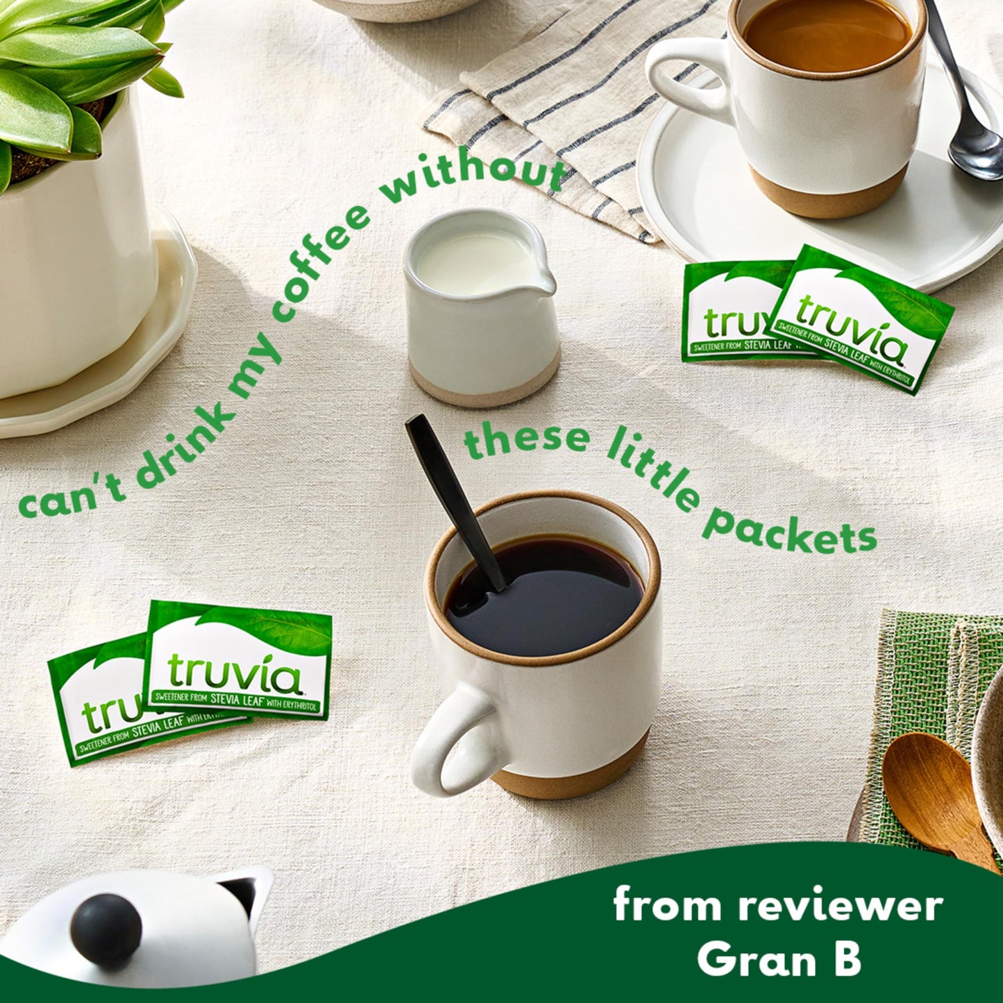 Truvia Stevia Sweetener Packets, 1000 Count