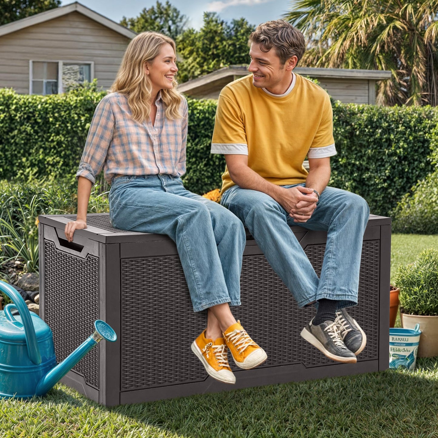 100 Gallon YITAHOME Outdoor Storage Box