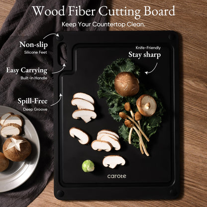 6-Piece CAROTE Stainless Steel Knife Set