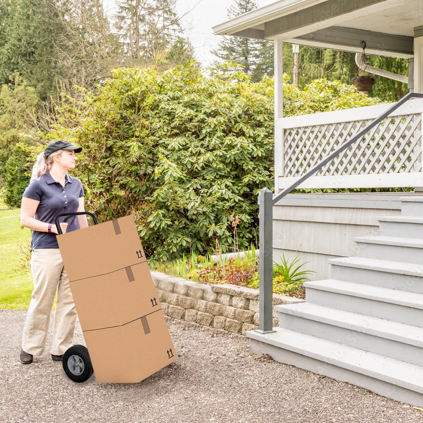 Olympia Tools 800 Lb Steel Hand Truck